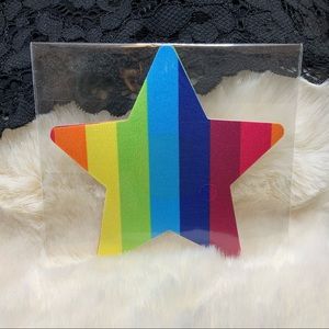 MIX/MATCH Pasties: Rainbow Stripes - Stars